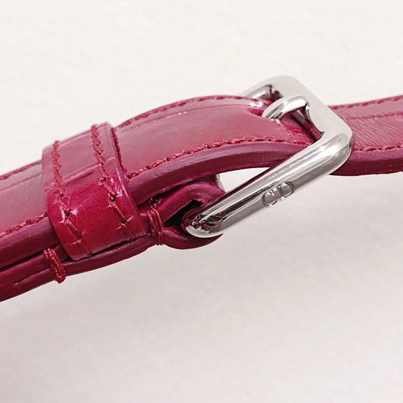 Dior Pink Alligator Skin Replacement Bag Strap - Picture 6 of 8